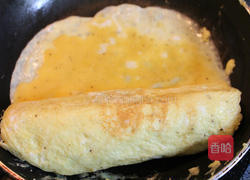 热狗海苔鸡蛋卷的做法图解3