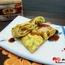 麦香火腿蛋饼的做法[图]