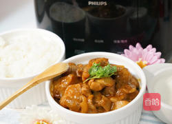 咖哩柠檬酸奶炖鸡的做法图解12