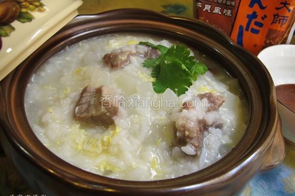 萝卜排骨粥