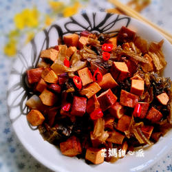 梅干菜烧豆干的做法[图]