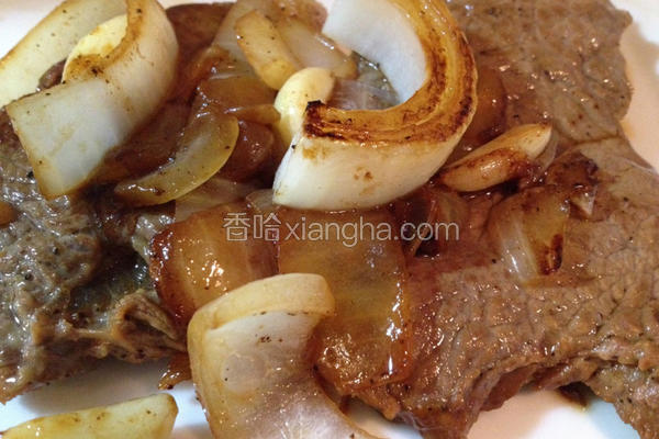 蒜煎牛排