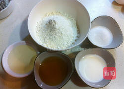 蜂蜜蛋糕的做法图解1