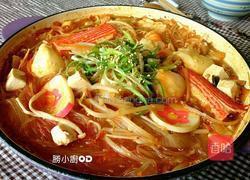 韩式泡四季豆腐锅的做法图解6