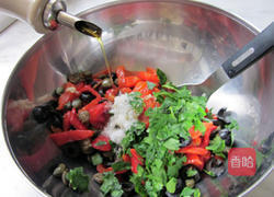 地中海凉拌甜椒的做法图解2