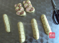 汤种乳酪热狗面包的做法图解4