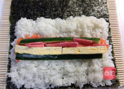 日式海苔寿司卷的做法图解6