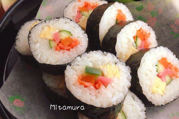 日式海苔寿司卷