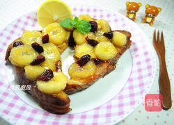 法式柠檬香蕉土司的做法图解7