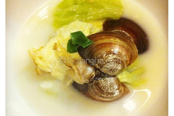 养身蛤蛎豆浆汤