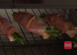 芦笋海苔培根卷的做法图解5