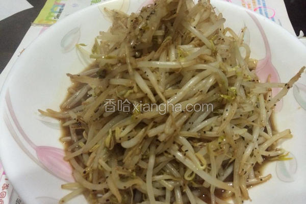 炒豆芽