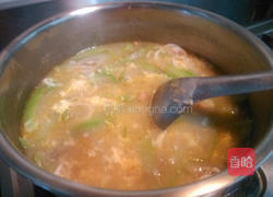 魩仔鱼丝瓜粥的做法图解6