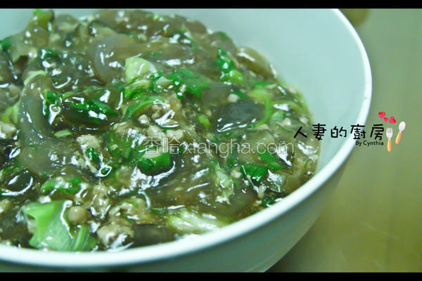 莲藕酱烧肉燥