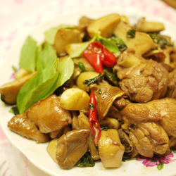三杯鸡杏鲍菇的做法[图]