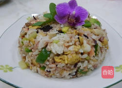 蔬菜鲑鱼炒饭的做法图解8