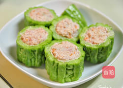 苦瓜镶肉排骨汤的做法图解6