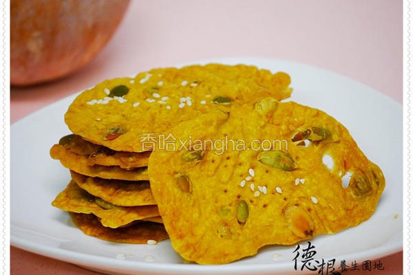 南瓜全麦饼干