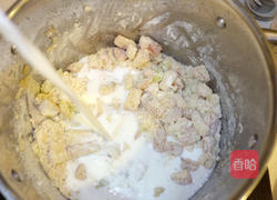 玉米巧达汤的做法图解13