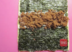 简易小点心-起酥肉松海苔包「元本山海苔」的做法图解2