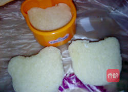 小熊三明治的做法图解2