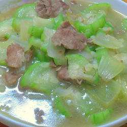 肉片丝瓜的做法[图]