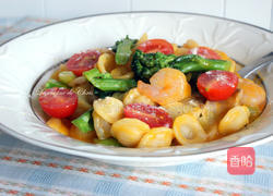 南瓜鲜虾猫耳朵的做法图解7