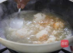 海苔鲜虾蛤蜊杂炊的做法图解2