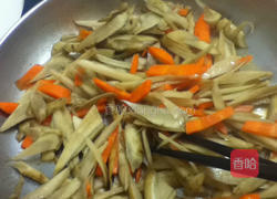 风炒牛蒡的做法图解3