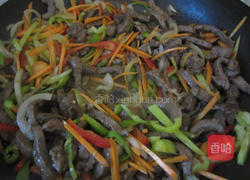 快炒牛肝的做法图解4