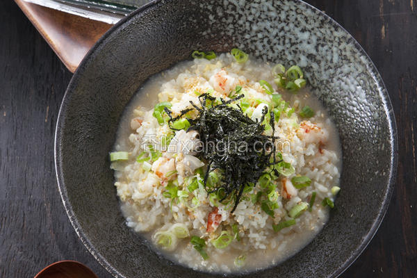 海苔鲜虾蛤蜊杂炊