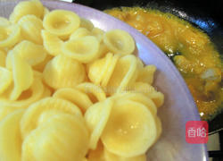 南瓜鲜虾猫耳朵的做法图解5