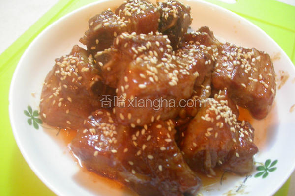 酱烧排骨