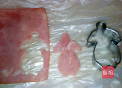 小熊三明治的做法图解3