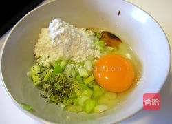 山药蛋饼的做法图解3