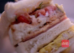豪华虫虫三明治的做法图解5