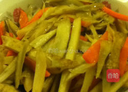 风炒牛蒡的做法图解4