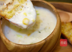 玉米巧达汤的做法图解25