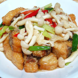 菇菇醋熘鱼的做法[图]