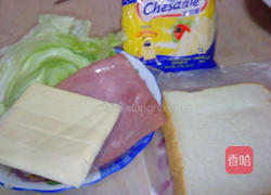 小熊三明治的做法图解1