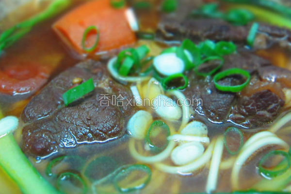 番茄红烧牛肉面