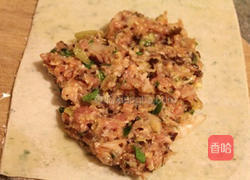 菜肉煎饼的做法图解1