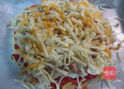 鲔鱼马铃薯披萨的做法图解6