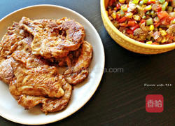 港式焗猪扒饭的做法图解3