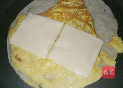 起司海苔蛋饼的做法图解4