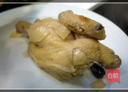黑橄榄炖春鸡的做法图解3