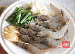鲜甜白虾的做法图解2
