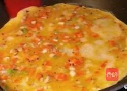 爱心蛋卷的做法图解3