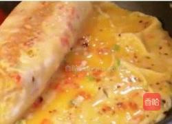 爱心蛋卷的做法图解4