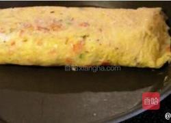 爱心蛋卷的做法图解5